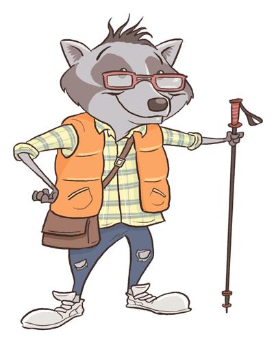 Cali Style Raccoon